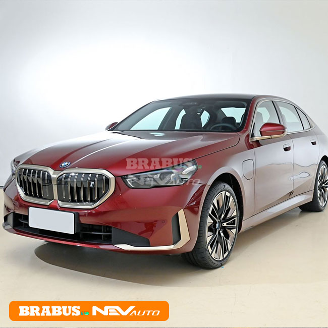BMW i5 Aventurine Red