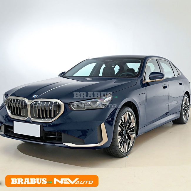 BMW i5 Quantum Blue